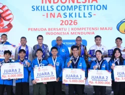 Wamenaker Tutup InaSkills 2026, Ini Daftar Pemenangnya