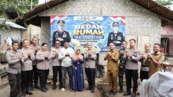 Peletakan Batu Pertama Bedah Rumah Bilal Mayat di Sergai Dipimpin Kapolres