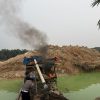 Dua Rakit Dompeng di Desa Petai Dimusnahkan Polsek Singingi Hilir