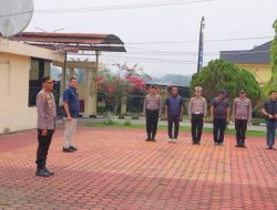Razia Narkoba di Tanah Putih Rohil, 7 Positif dan Sabu 0,15 Gram Disita