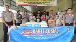 Berbagi Kebahagiaan di HUT Humas Polri ke-75, Polda Riau Sambangi 57 Anak Panti Asuhan