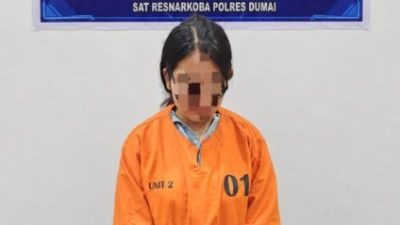 Satresnarkoba Polres Dumai Tangkap WSA Alias AI, Amankan 10 Butir Ekstasi 