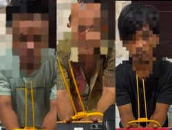 Satresarkoba Polres Siak Bekuk 3 Pengedar di Belutu