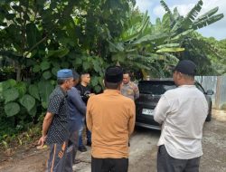 Polsek Perhentian Raja Cek Fakta Isu Sawmill Ilegal Viral, Lokasi Ditemukan Kosong Tak Beraktivitas