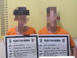 Berkat Info Warga, Polsek Bagan Sinembah Tangkap Dua Pengedar Sabu di Balai Jaya