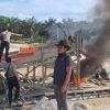 Gerak Cepat Laporan Warga. Satu Rakit PETI Dimusnahkan Polsek Singingi Hilir