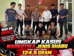 Bongkar Peredaran Sabu di Bakti Makmur, Polsek Bagan Sinembah Sita 34 Paket Sabu