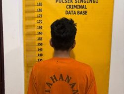 Edarkan Sabu di Muara Lembu, Pria Berinisial FAN Diciduk Polsek Singingi