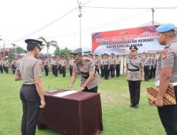 Baru Dilantik, Kapolsek Pangkalan Kerinci AKP Zulhendra Diminta Kapolres Jaga Hati Masyarakat
