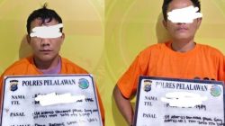 Berawal dari Info Warga, Satresnarkoba Polres Pelalawan Gerebek Transaksi Sabu di Kebun Sawit Ukui