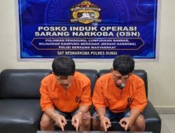 Dua Remaja 16 Tahun di Dumai Ditangkap Bawa 6 Paket Sabu