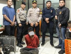Sembunyi di Bawah Meja Lantai 2, Pelaku Pencuri AC Disdukcapil Pelalawan Diciduk