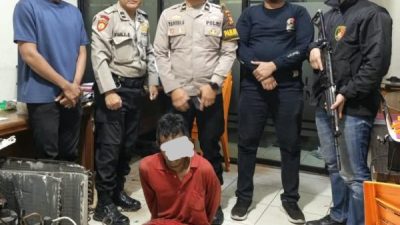 Sembunyi di Bawah Meja Lantai 2, Pelaku Pencuri AC Disdukcapil Pelalawan Diciduk