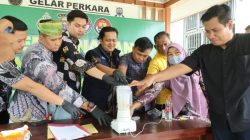 Dari Sungai Jering hingga Muaro Langsat, Polres Kuansing Musnahkan 161,51 Gram Sabu