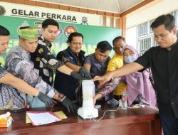 Dari Sungai Jering hingga Muaro Langsat, Polres Kuansing Musnahkan 161,51 Gram Sabu