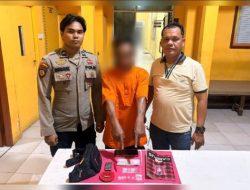 Simpan 6 Paket Sabu di Dompet Merah, Pria di Tapung Hilir Diciduk Polisi
