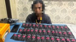 Simpan 38 Paket Etomidate Dalam Kotak SJ Moritz, Pria Asal Tobek Godang Ditangkap di Tualang