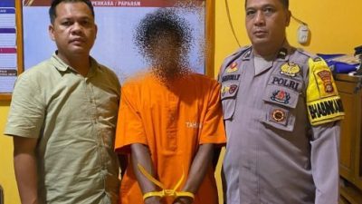 Polsek Tapung Hilir Tangkap Pengedar Sabu 2,82 Gram, Barang Bukti Dibuang ke Sumur Bor