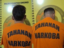 Pengembangan Kasus Sabu 55 Gram, Tim Elang Kuantan Tangkap Pemasok di Kampar Kiri