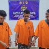 Asik Pesta Sabu di Penginapan, 3 Warga Dumai Diciduk Polsek Sungai Sembilan