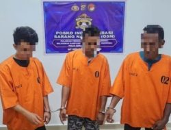 Asik Pesta Sabu di Penginapan, 3 Warga Dumai Diciduk Polsek Sungai Sembilan