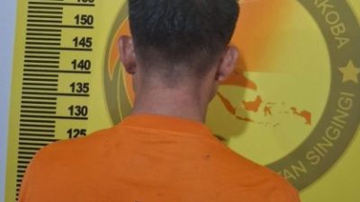 Operasi Sarang Narkoba di Kuantan Tengah, Polres Kuansing Tangkap Kurir Sabu 16 Paket di Desa Pintu Gobang