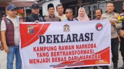 Berantas Narkoba, Polresta Pekanbaru Gandeng Tokoh Masyarakat