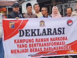 Berantas Narkoba, Polresta Pekanbaru Gandeng Tokoh Masyarakat