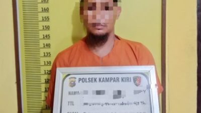Sembunyi di Pondok Sawit, Pengedar Sabu Asal Bangkinang Tak Berkutik Ditangkap Polisi